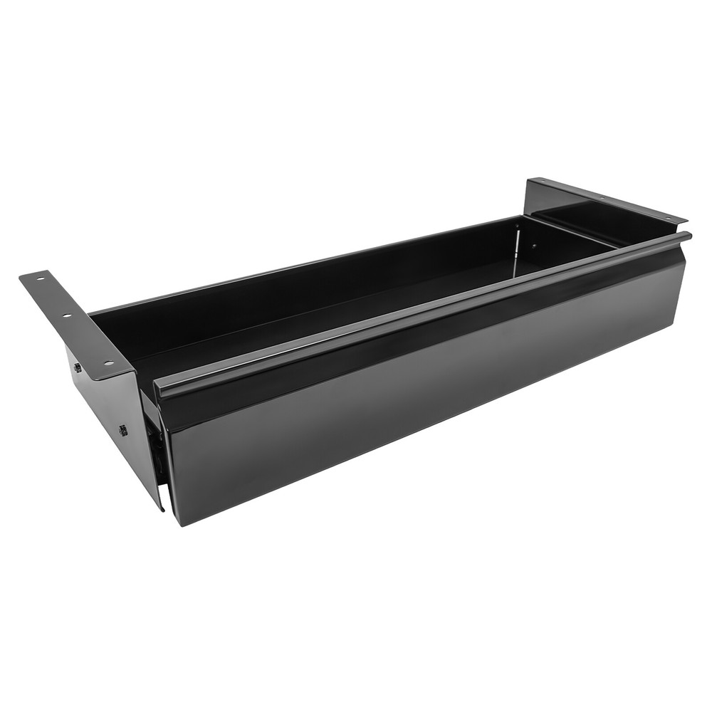 22” Black Space Saver Sliding Under Desk Storage Drawer Pull-out Drawer