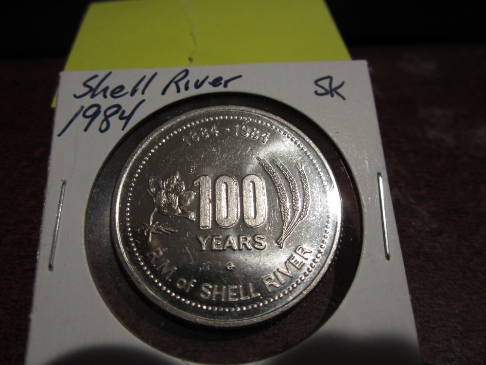1984 Shell River, SK - Canada Commemorative Trade Dollar