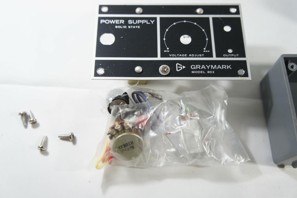 GrayMark 803 Model Train Power Supply, NEW, Ready for Assembly