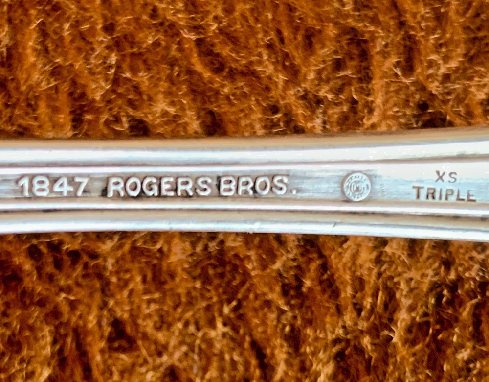 Vintage 1847 Rogers Bros. High Quality Silver Plate Table Fork