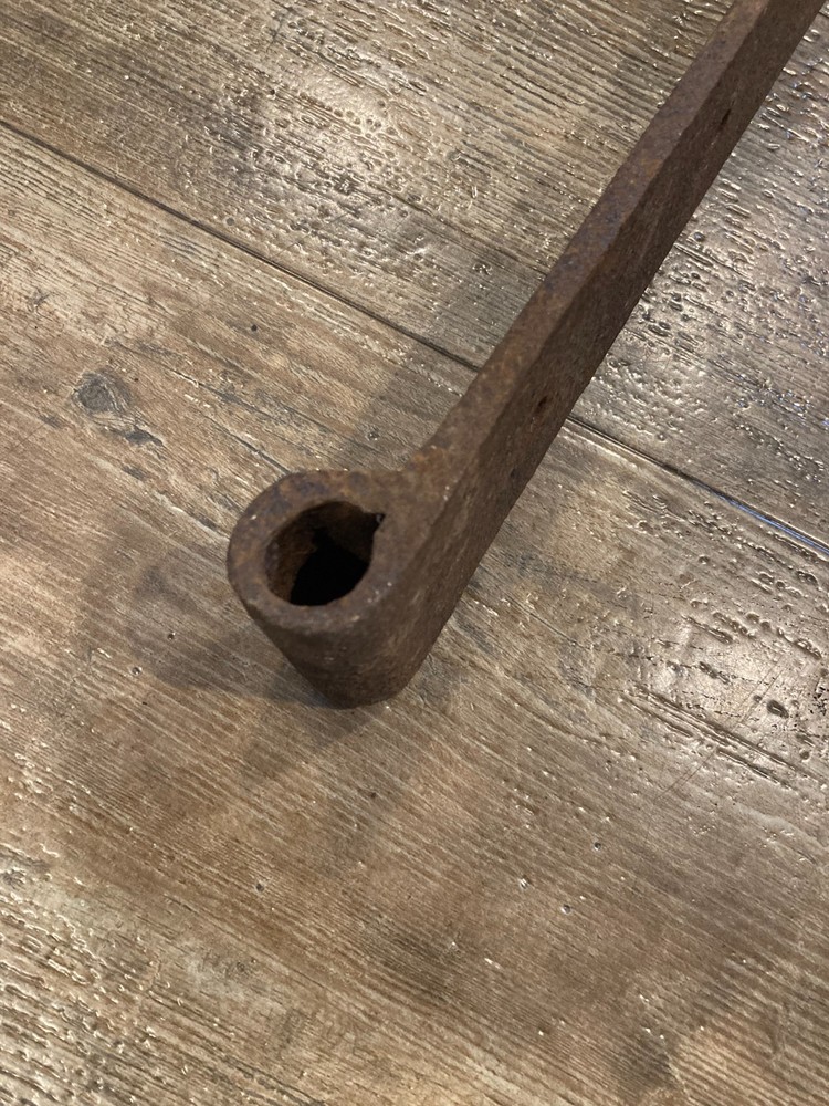 Antique Iron Strap Hinge For Barn Door Gate 26" Long