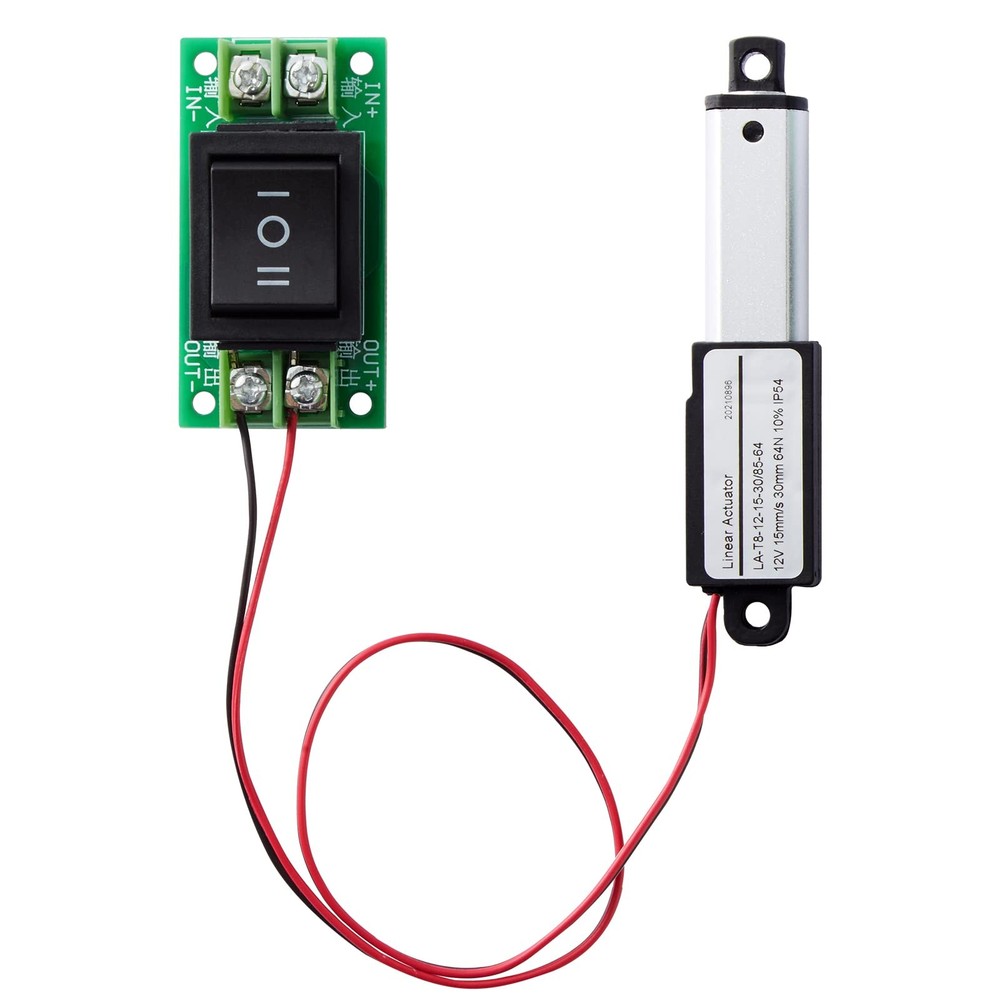 Micro Linear Actuator with Switch Controller, 2 Stroke Small Electric Motion Act