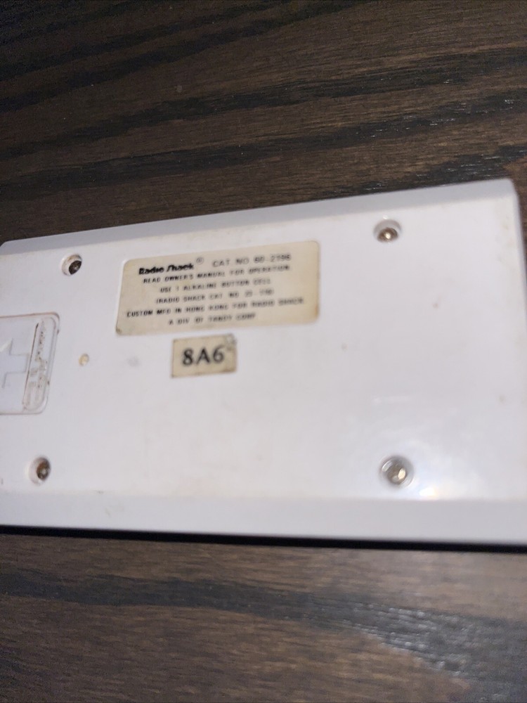 Radio Shack Plane & Tank Hand Held Electronic Game