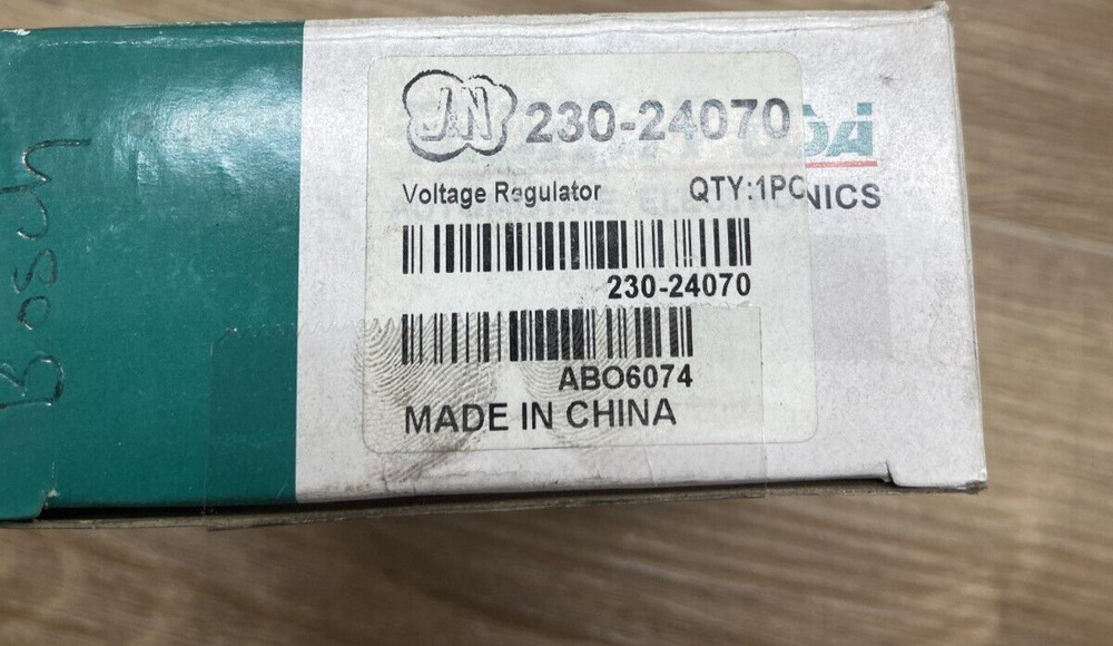 J&N 230-24070 Voltage Regualtor