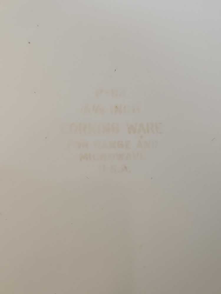 Corning Ware 6 1/2 for Range and Microwave P-83-B