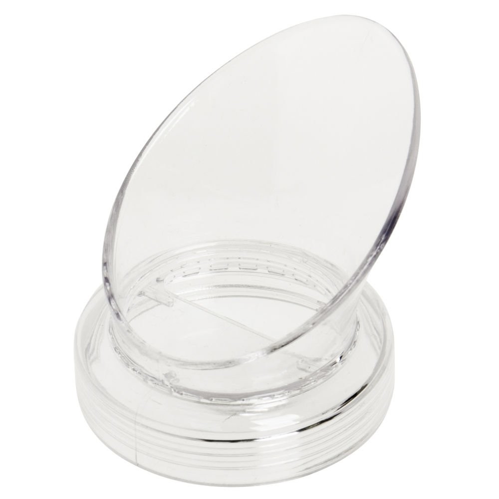 Cal-Mil Clear Plastic Large Pour Lid - 2 1/4 Dia