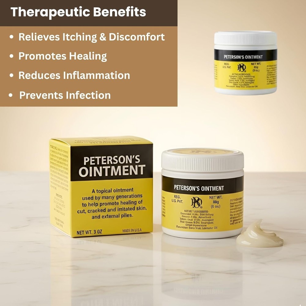 Petersons Ointment - Size 3 Oz