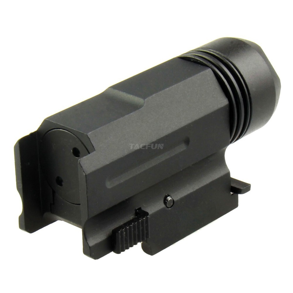 Tactical PSTL Compact Red Laser + QD Quick Release Flash Light Flashlight