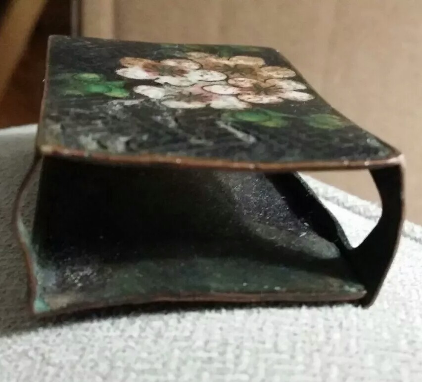 Vintage Small Metal Case, For a matchbox