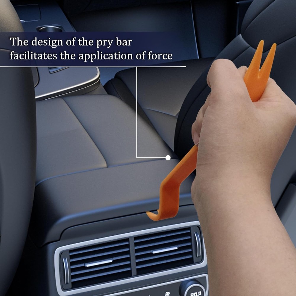 12 PCS Plastic Trim Removal Tool No Scratch Auto Trim Removal Tool Kit, Auto Cli