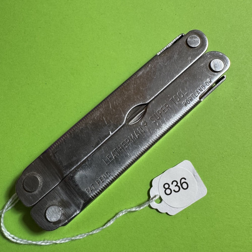 Leatherman Super Tool Plier Multi Tool Pocket Knife Stainless EDC #852