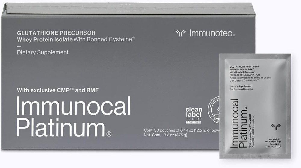 Immunocal Platinum Glutathione Whey Protein Isolate 30 Servings