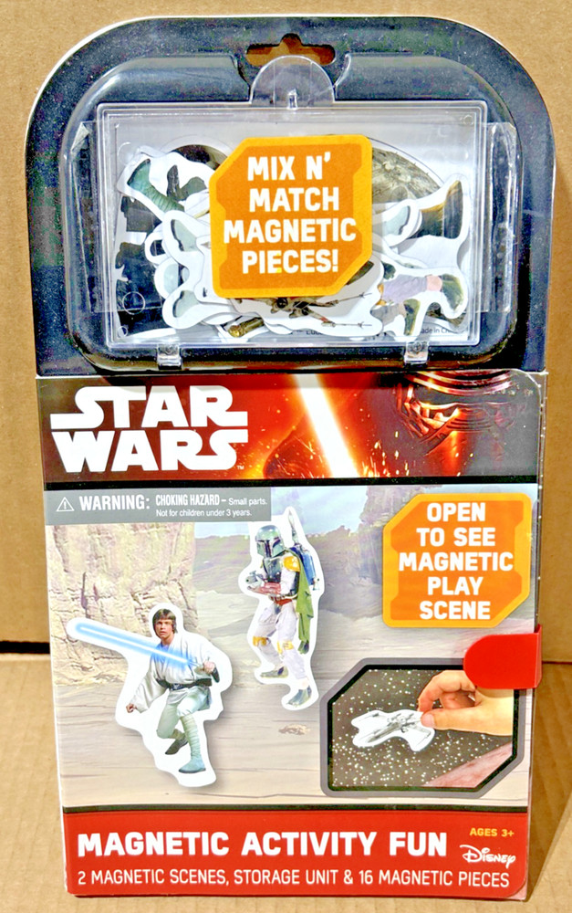 Star Wars Magnetic Activity Fun Play Set *OPN BX