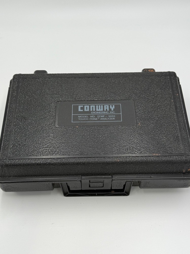 Conway Engineering DTMF-5000 Dual-Tone Multi Frequency Analyzer UNTESTED