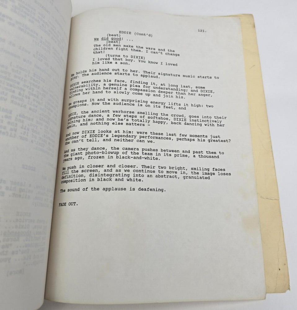 FOR THE BOYS / Marshall Brickman 1990 Screenplay, Bette Midler & James Caan