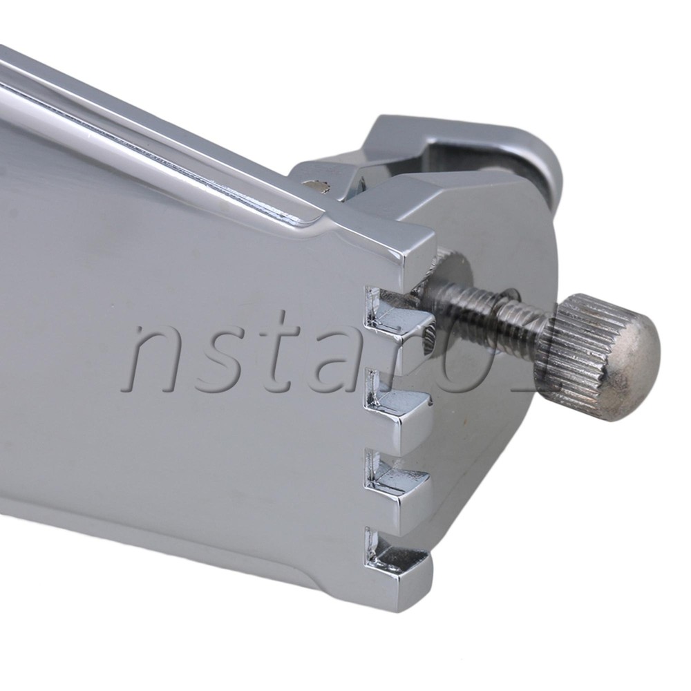 5 String Zinc Alloy Banjo Tailpiece Silver