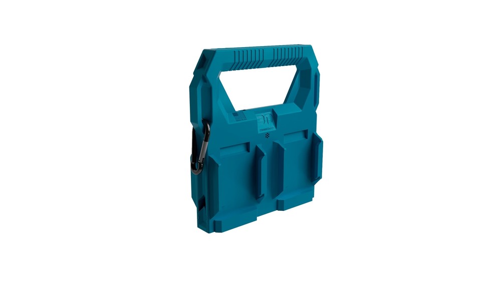 Makita Battery Caddy PowerSlide Carrier 4 w/ AirTag Tracking by TripleD Tools