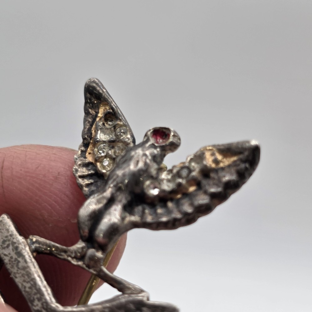 Ww2 USN Collar Pinz With Stones