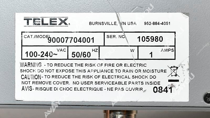 RTS Bosch PAP-32 90007704001 32 Position Program IFB Assignment Panel
