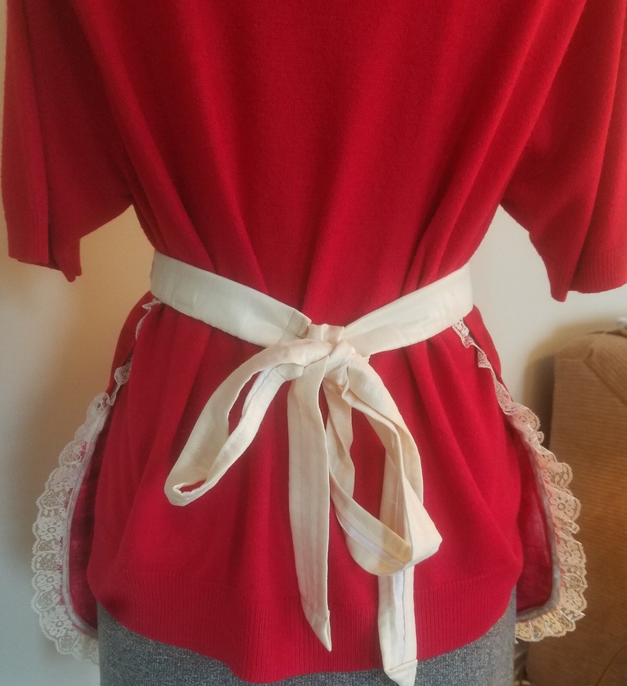 Christmas Handmade Applique Apron