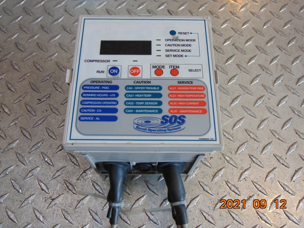 SCROLL OPERATING SYSTEM KEYPAD SOS COMPRESSOR CIRCUIT BOARD