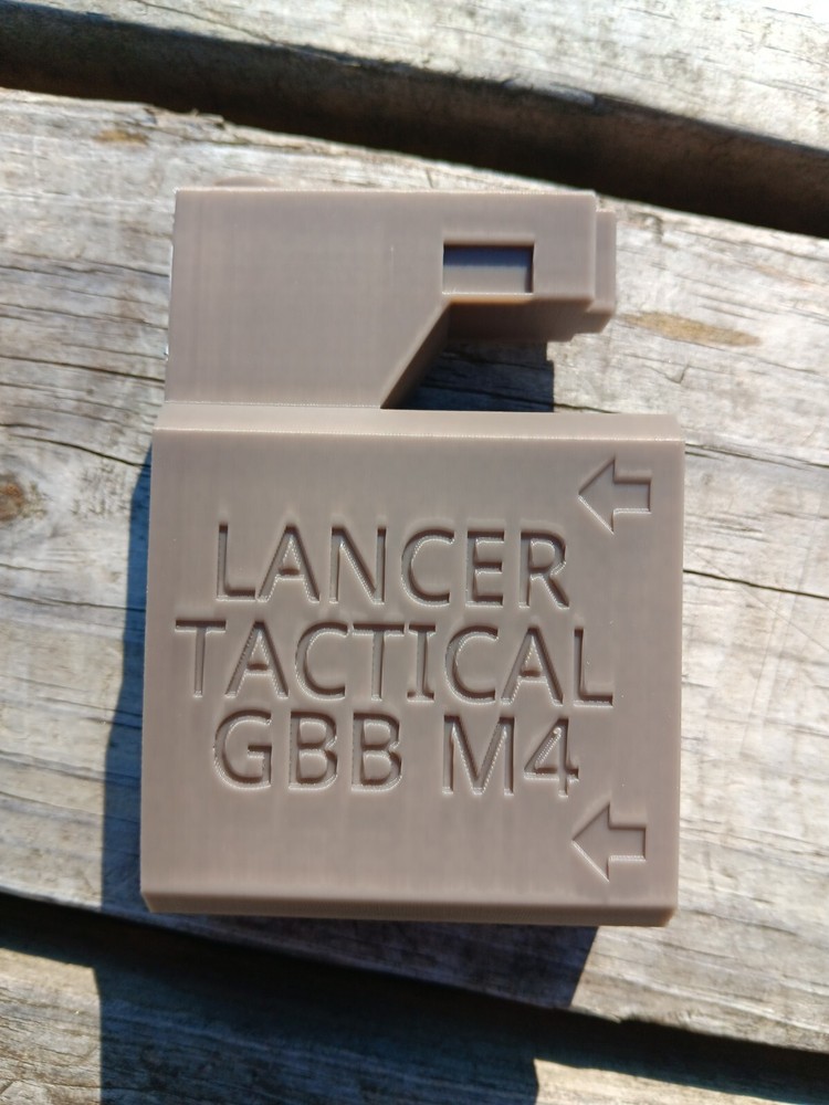 Lancer Tactical M4 GBBR Airsoft Odin Speedloader Adapter Tan