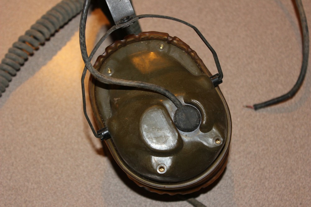 Vintage Military US Air Force Navy Headset Receiver