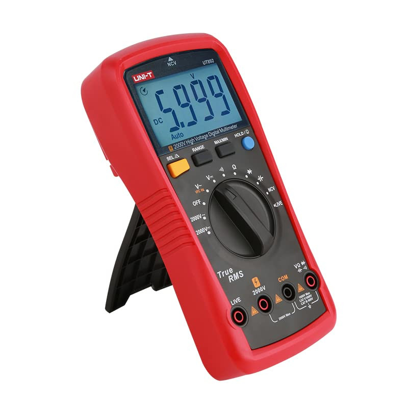 UT892 High Voltage Digital Multimeter 2000V AC/DC True RMS 6000 Counts