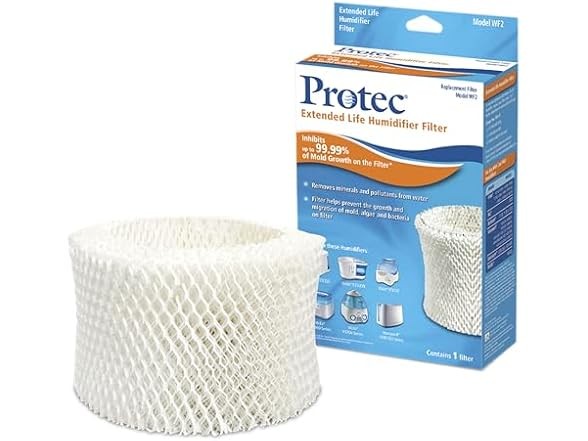 ProTec Humidifier Filter Replacement, 1PK White 3 Count (Pack of 1)