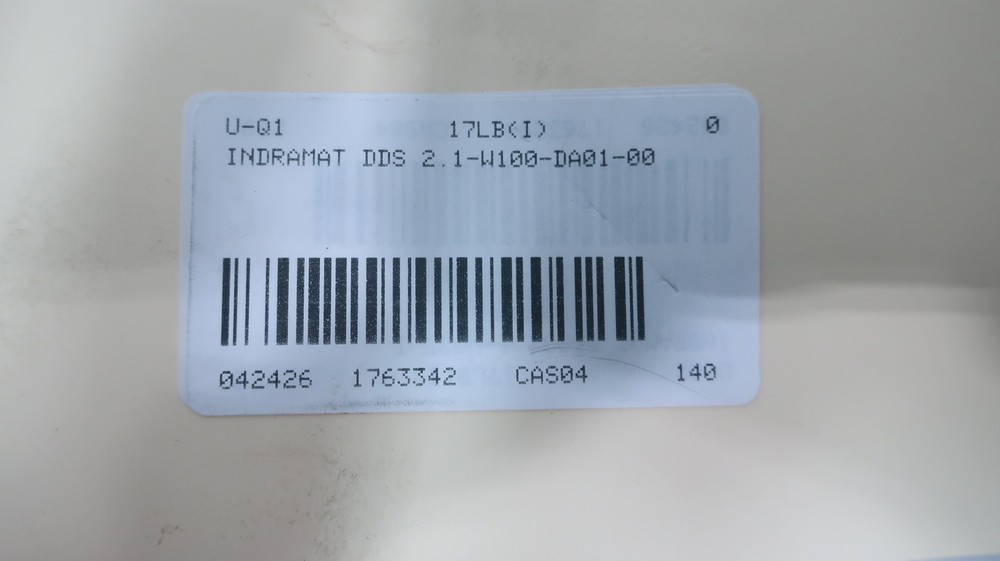 Indramat DDS 2.1-W100-DA01-00 Servo Drive Controller