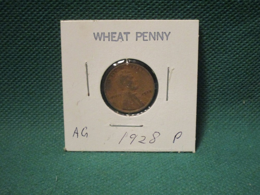 1928 P Lincoln Wheat Cent/Penny - AG