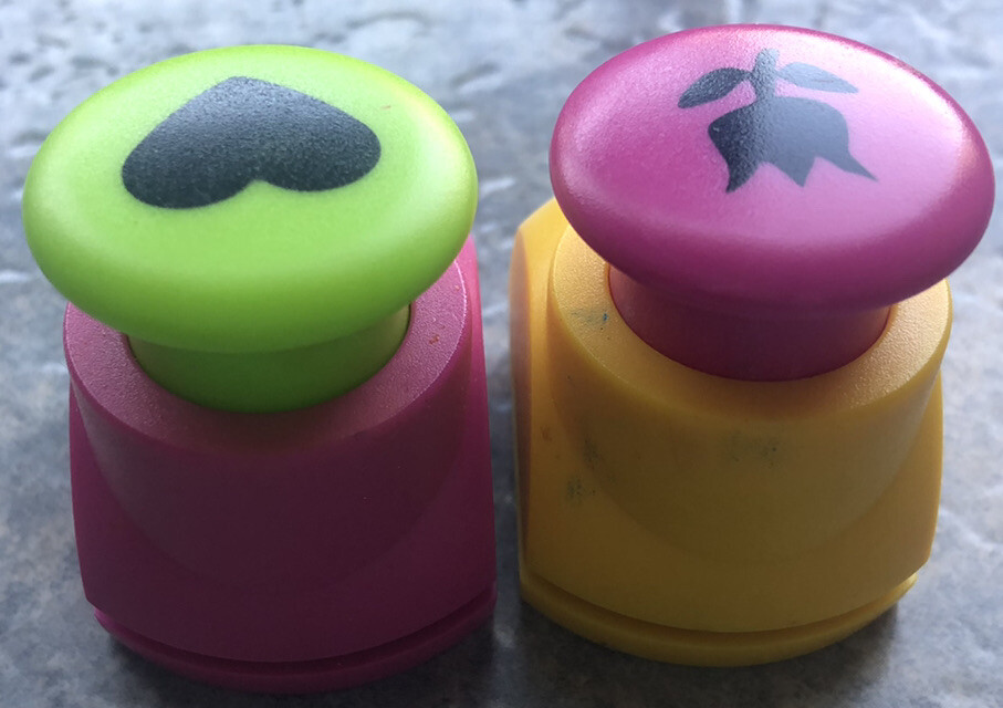 Decorative Hole Punches Scrapbooking Flower & Heart Design