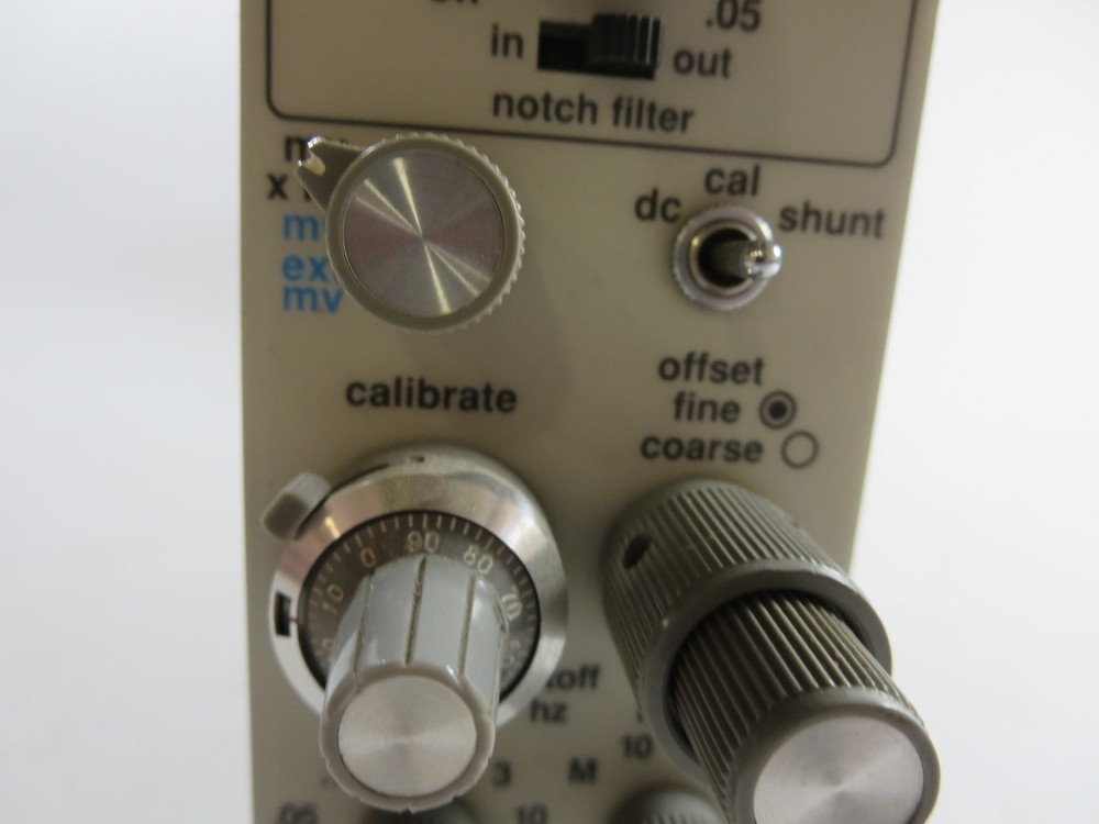 Gould, 20-4615-58, Amplifier, Plug In. Unit NOT Tested