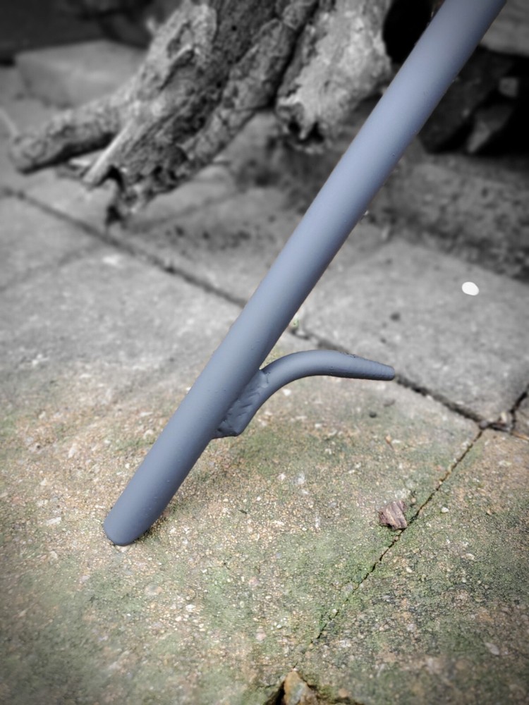Heavy Duty Fire Blow Poker, Custom Length 36"-47", Blacksmith ,Camping, Fire Pit