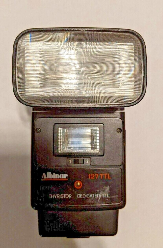 ALBINAR 127TTL THYRISTOR DEDICATED CAMERA FLASH FOR NIKON PENTAX MINOLTA