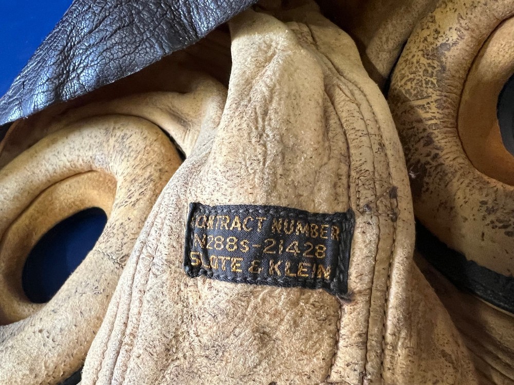USMC/US NAVY LEATHER FLYING HELMET