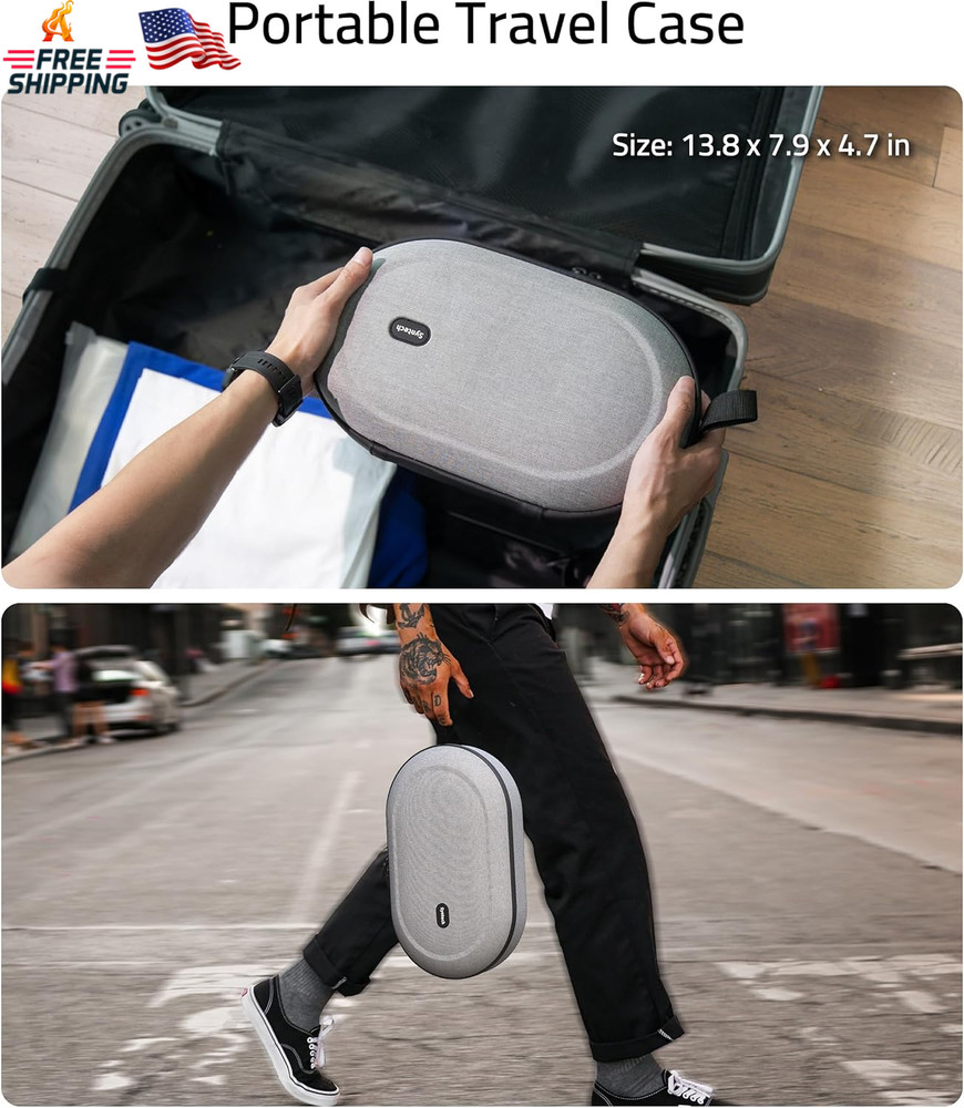 Syntech Hard Carrying Case Compatible with Meta Quest 3S/Quest 3/Oculus Quest 2/