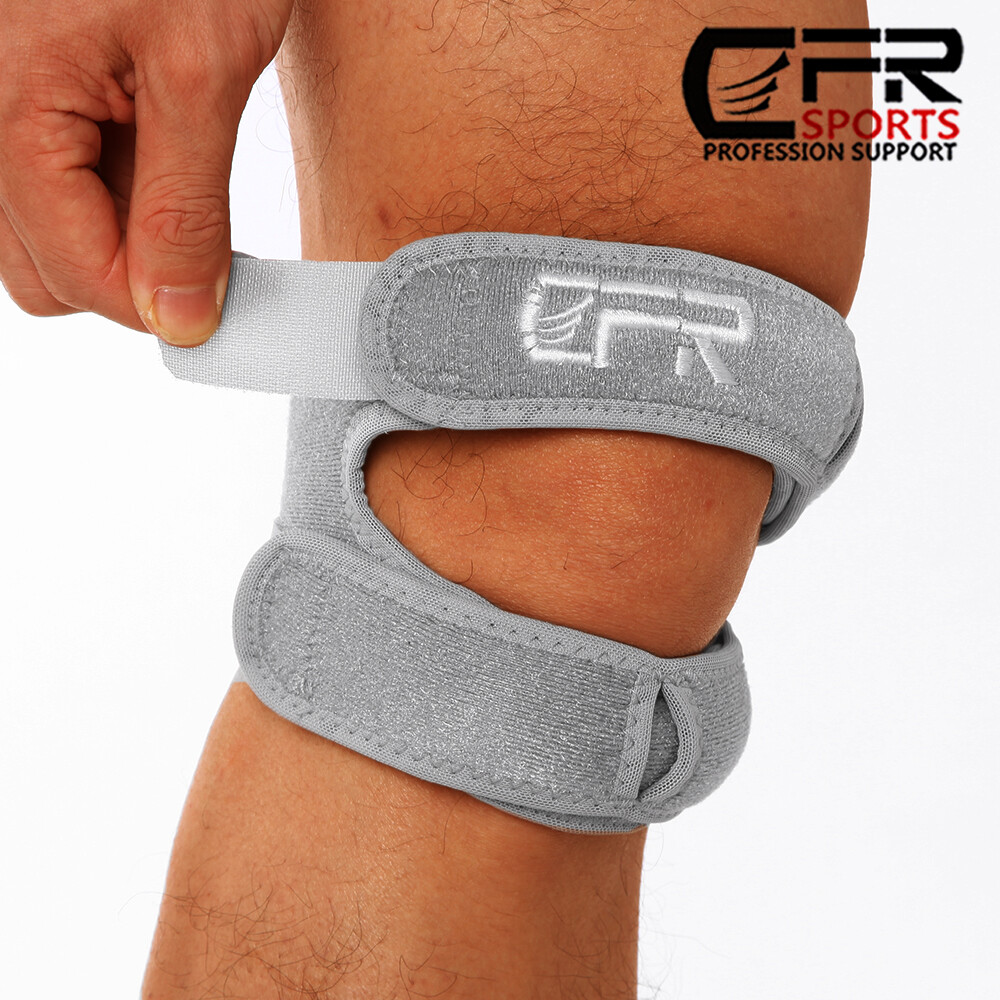 Adjustable Knee Support Double Strap Stabilizer Patella Tendon Arthritis Brace