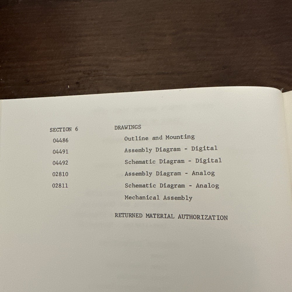 Newport Laboratories Series 2000A/S Digital Panel Meter Owners Manual 1973
