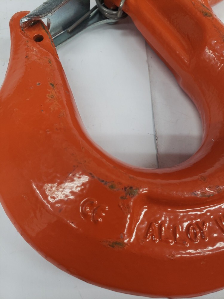 CM M7509A Rigging Hook w/ Safty Latch 22,500 WLL