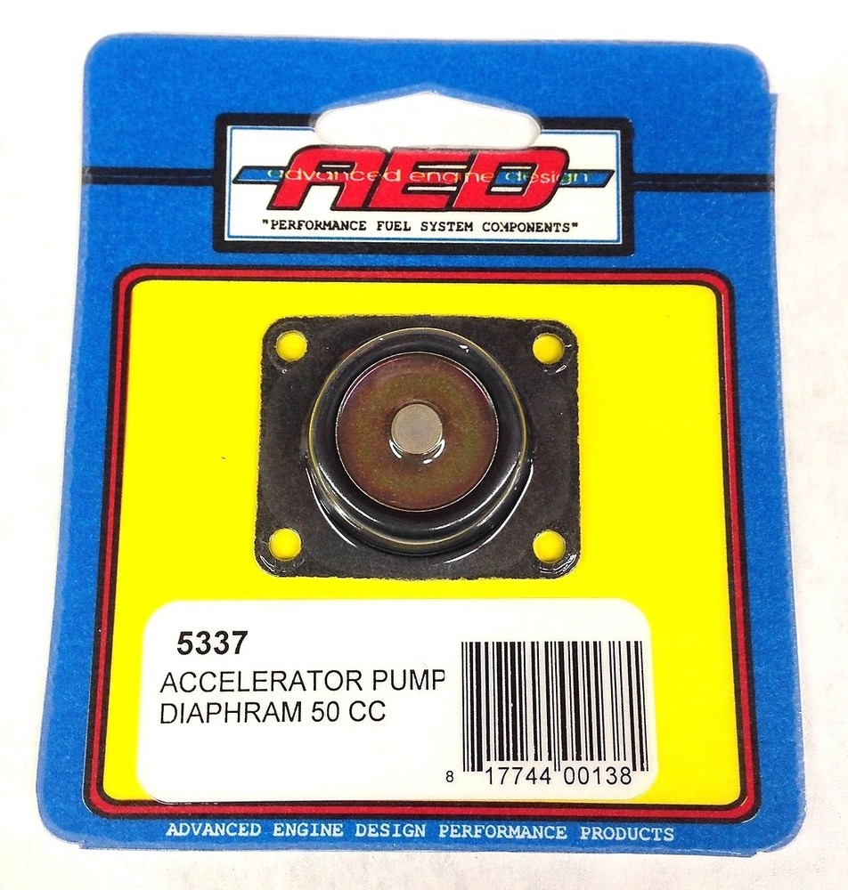AED 5337 Accelerator Pump Diaphram for Holley Carburetor - 50 CC