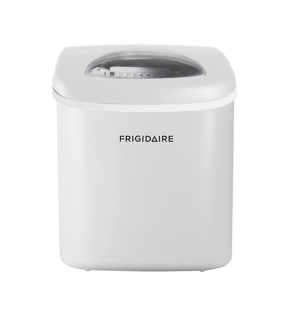 Compact Portable Ice Maker - 26Lbs Daily, Countertop Machine, White