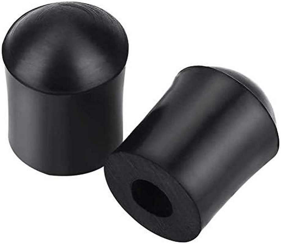 Jiayouy 4-Pack Double Bass Endpin Rubber Tip Stoppers for String Instruments
