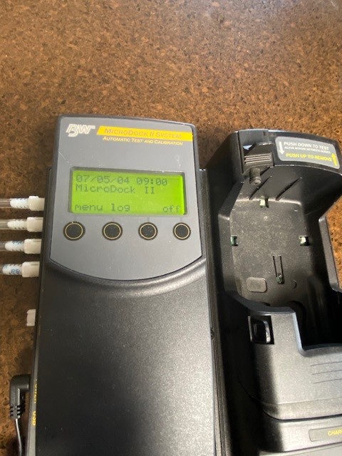 BW Technologies Micro Dock II w/Max XT II module