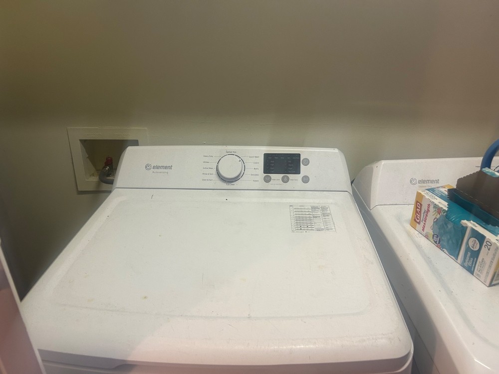 Element Washer & Dryer Set Used
