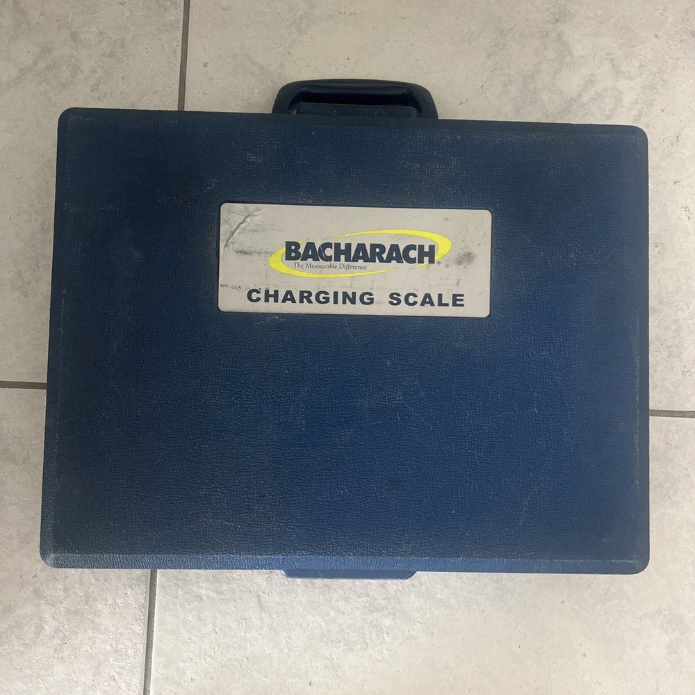 Bacharach CS100 Electronic Refrigerant Charging Scale With Case