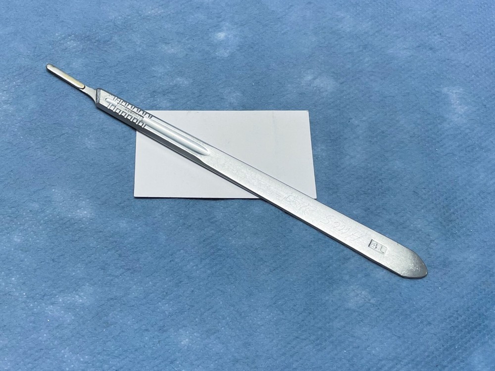 Bard Parker 4L Knife Handle, no. 4, 8.25"