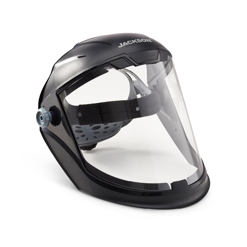 Lightweight MAXVIEW Premium Face Shield - Mask with 370 Speed Dial Ratcheting...