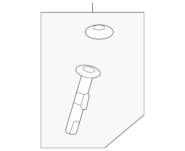 Genuine GM Headrest Guide 85030184