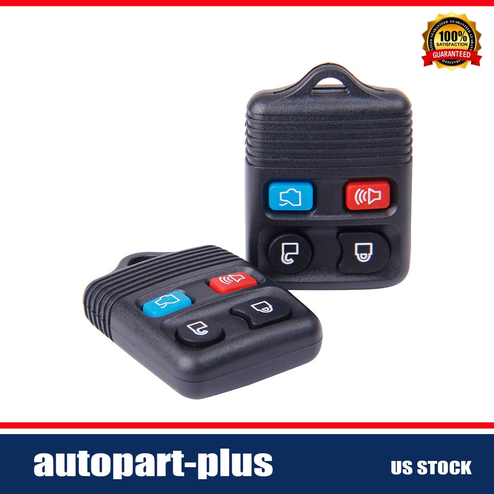 For Ford 1999-2005 Mustang Taurus Control Key Fobs Replacement Clicker 4 Button